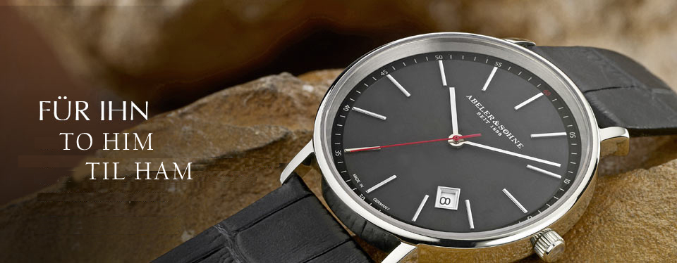Abeler & Söhne kvalitets herre ure online til helt rigtige priser KØB dem hos Your watch and jewelry shop